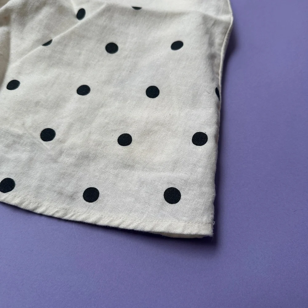 White Polka Dot Dress - Picture 2 of 6